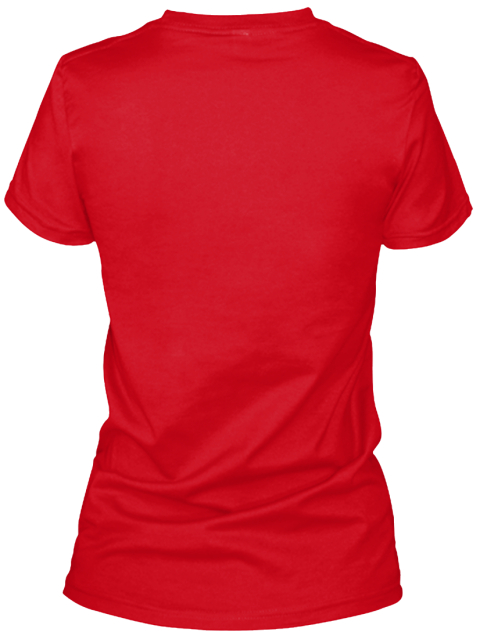 Sanders Was Right Red Women's T-Shirt Back
