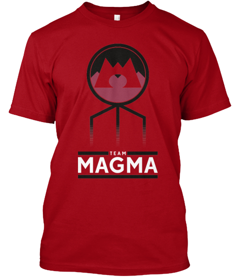 magma orange shirt