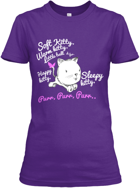 soft kitty tshirt