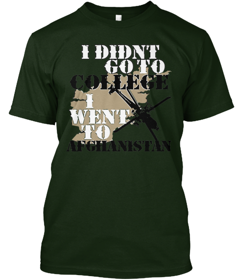 Limited Edition Afghanistan Veteran Products | Teespring