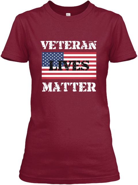 red veteran shirt