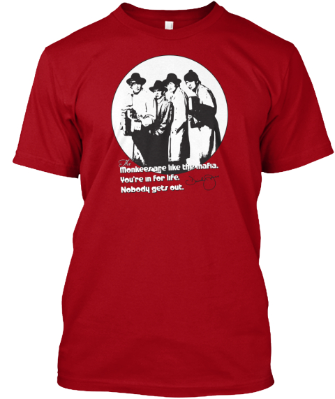 monkees tour shirt