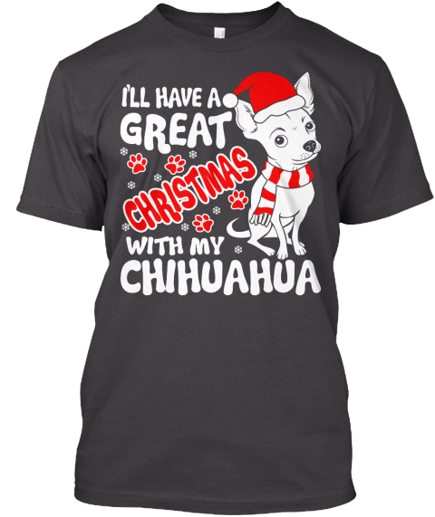 chihuahua christmas t shirt