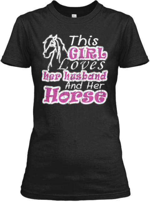 horse husband shirt