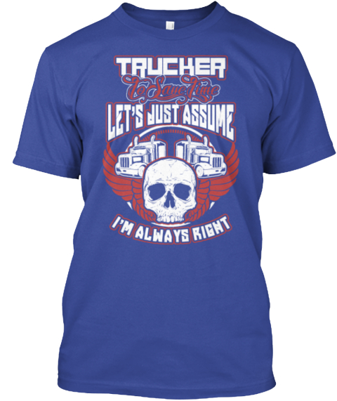 thank a trucker t shirt