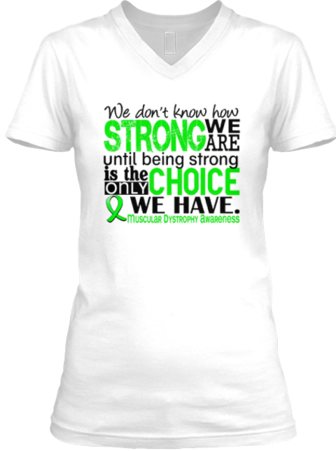 muscular dystrophy t shirts