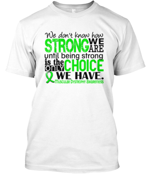 muscular dystrophy t shirts