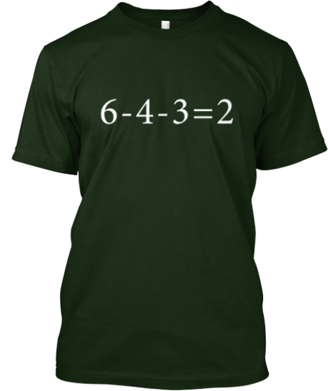 6 4 3 2 Baseball Double Play T Shirt Teespring 6-4-3-2-baseball-double-play-t-shirt-teespring
