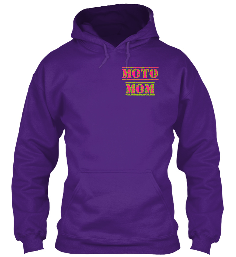 Quality Moto Mom Apparel Loud Cheerin/' Gate Cleanin/' Gildan Hoodie Sweatshirt