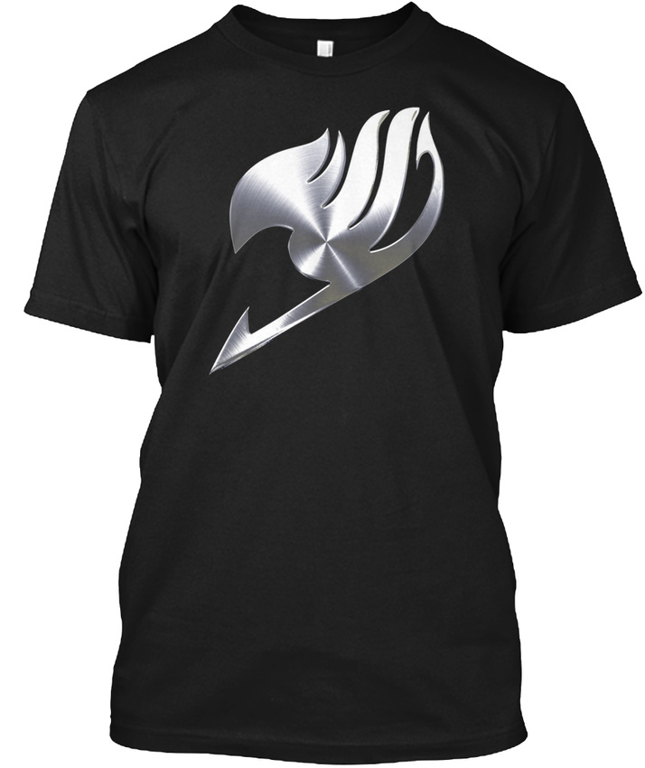 Metal Fairy Tail Guild Symbol Fa Hanes Tagless Tee T-Shirt