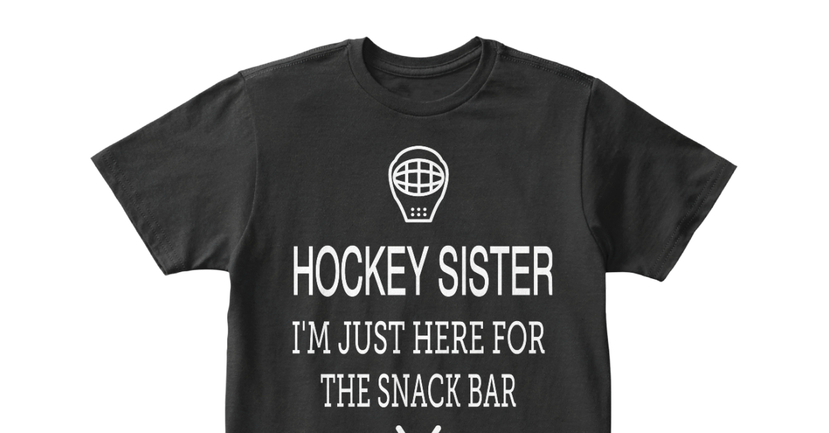 hockey sister sweatshirt