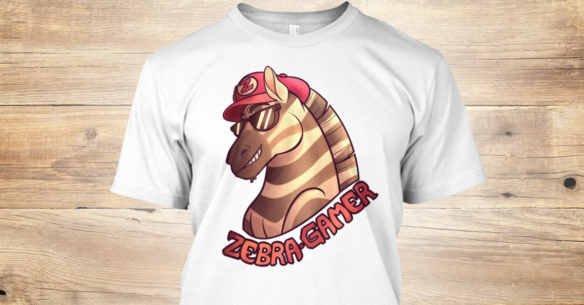 Official Zebra Gamer Apparel! - zebra-gamer Products from Zebra Gamer