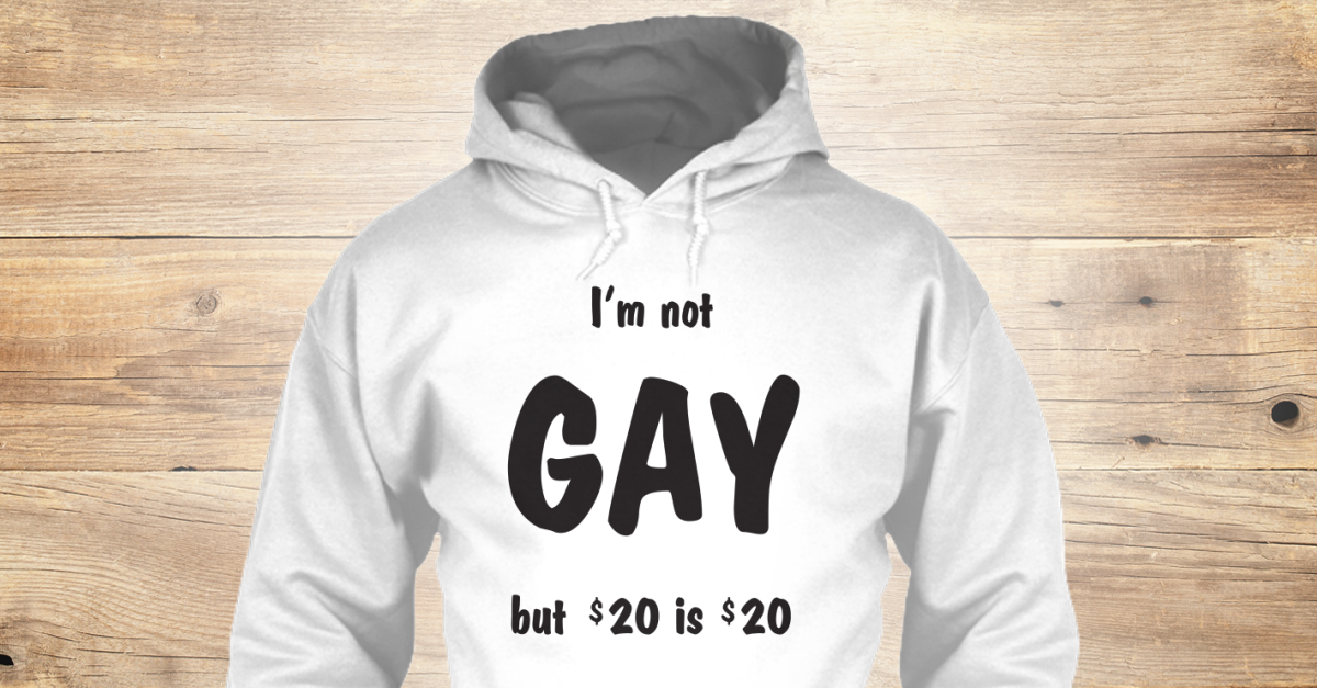 im not gay but 20 shirt