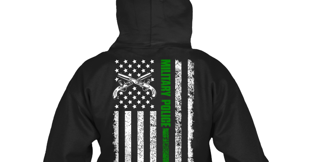 military police hoodie
