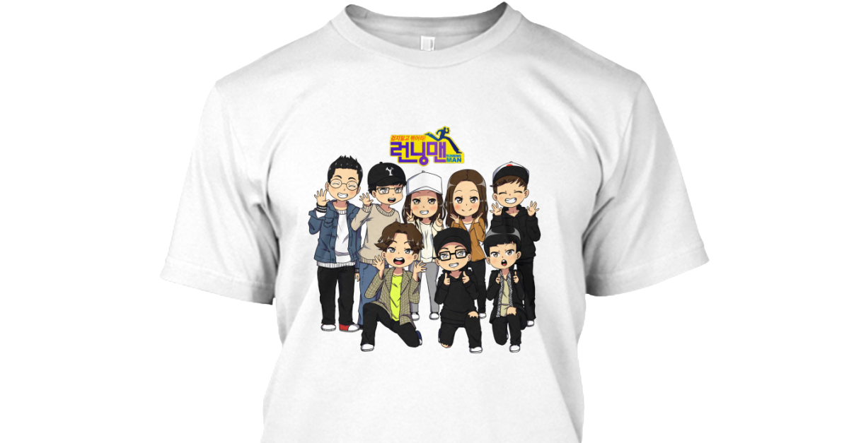 running man avengers t shirt