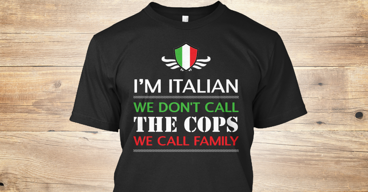 lucky to be italian shirt