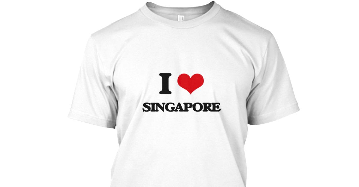 T shirt i outlet love singapore