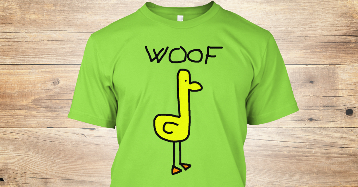 woof t shirt