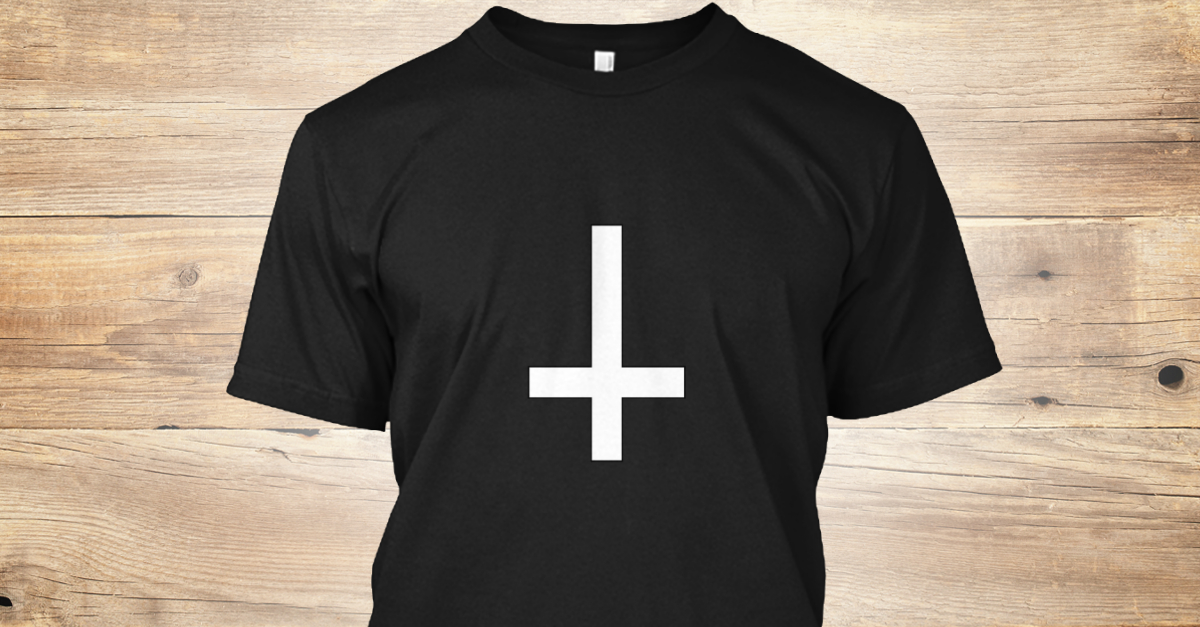 odd future upside down cross shirt