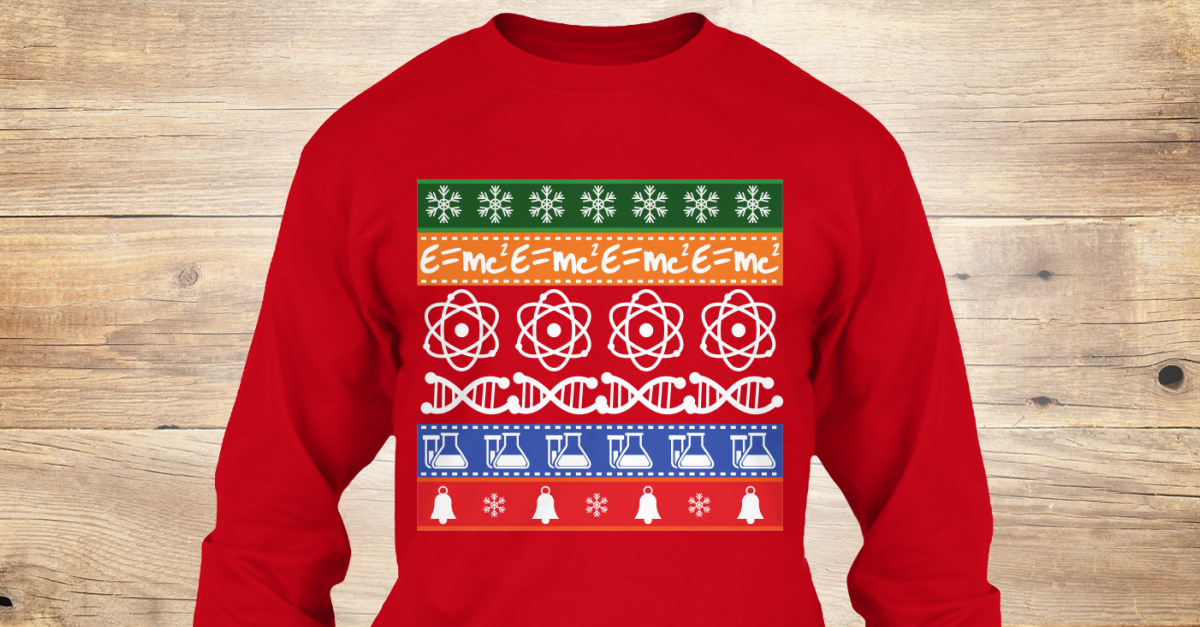 Science 'Ugly Christmas' Sweater Products | Teespring