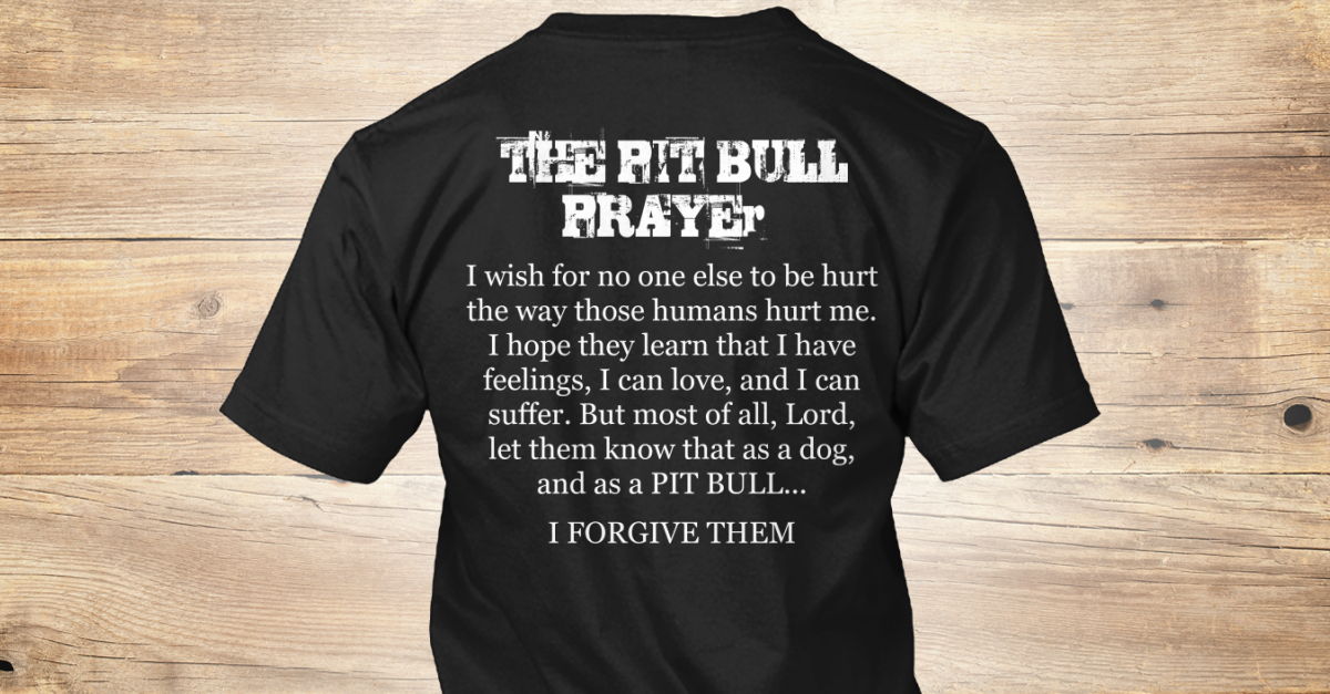 pit bull prayer t shirt