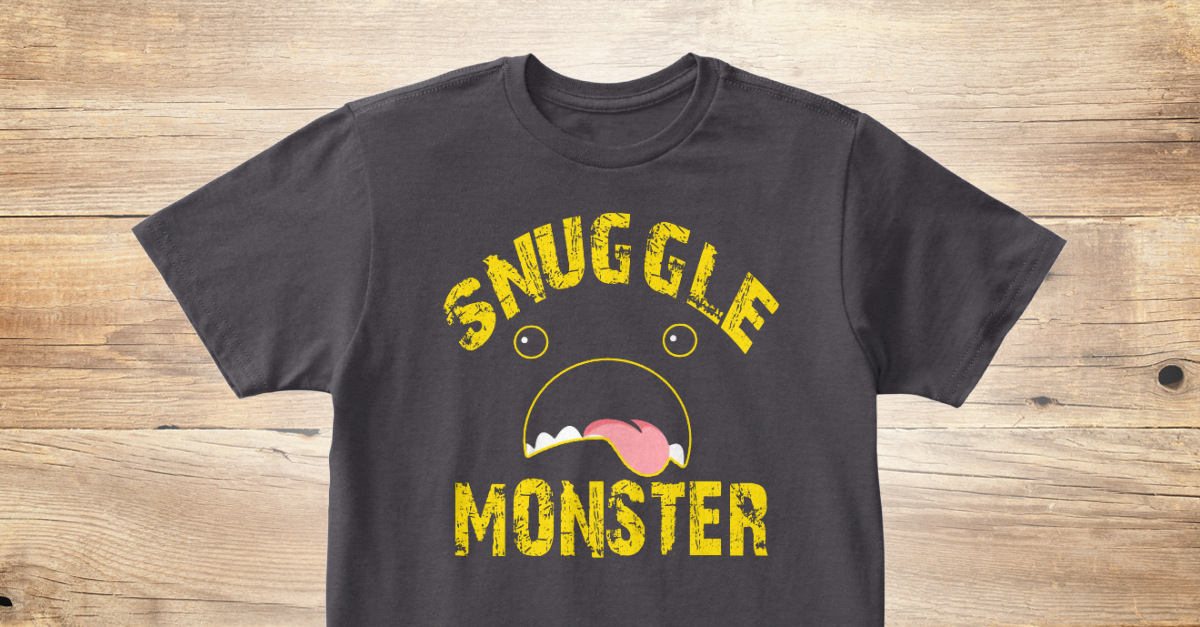 snuggle monster t shirt