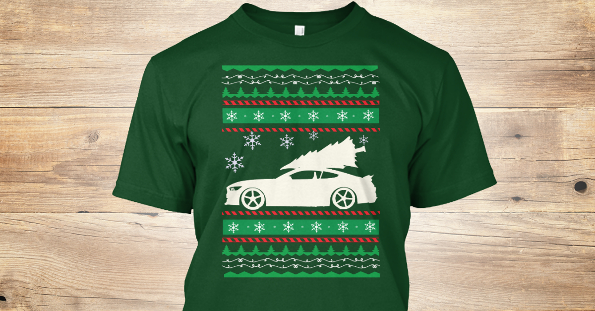 2015 Mustang Ugly Christmas Sweater! T-Shirt  Teespring