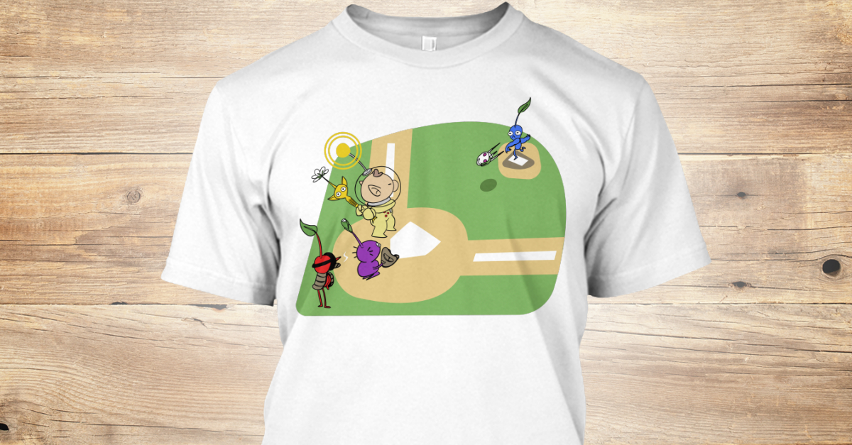 Pikmin Baseball Products | Teespring Pikmin Baseball Prod