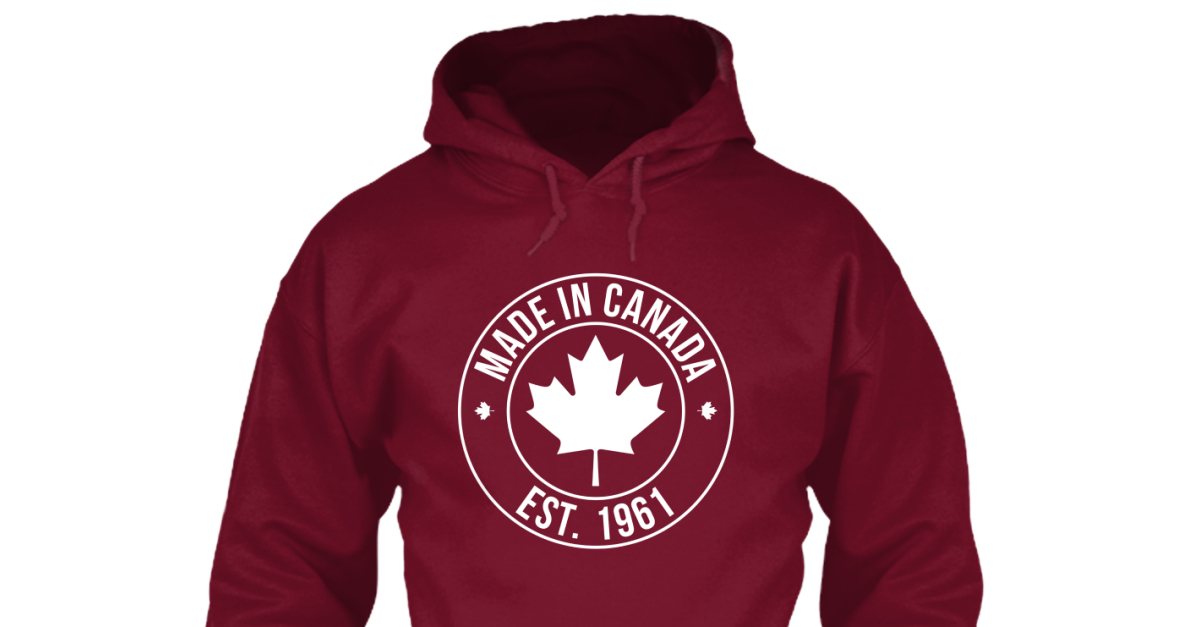 Made In Canada Est 1961 Products Teespring   Front 