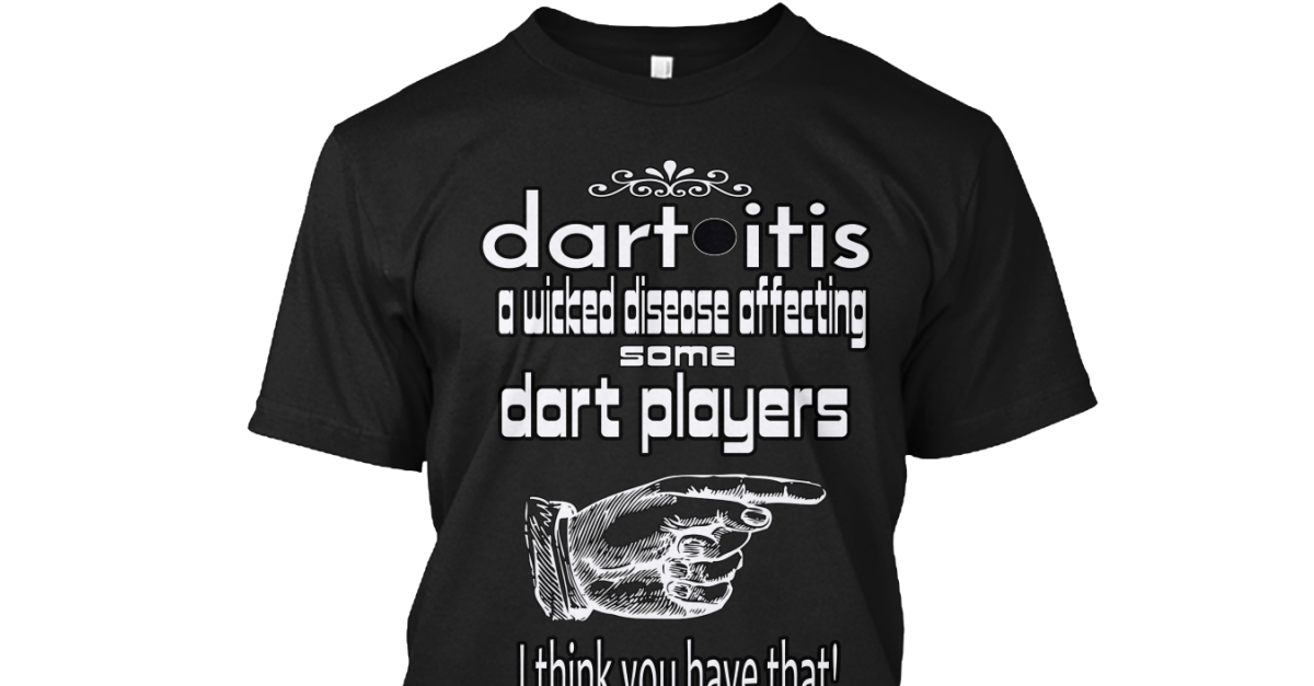 funny dart shirts