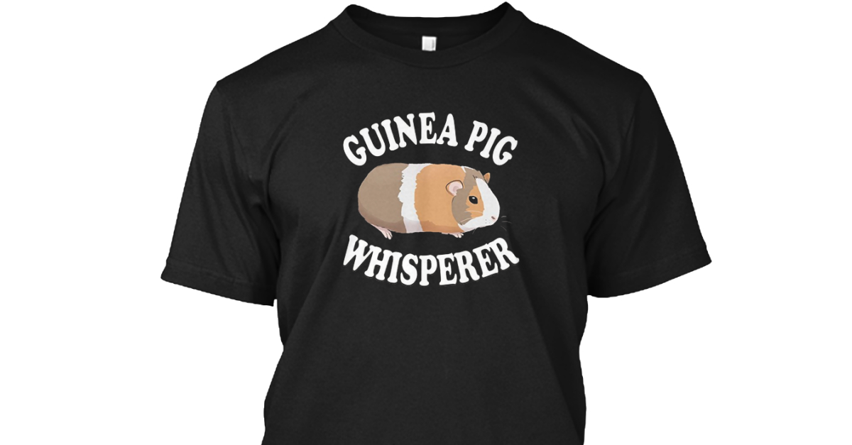 Guinea Pig Lovin Hanes Tagless Tee T-Shirt