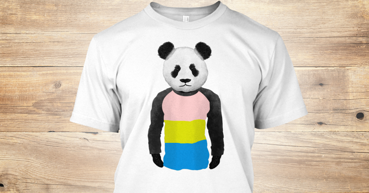 Pansexual Pride Flag Panda Products Teespring