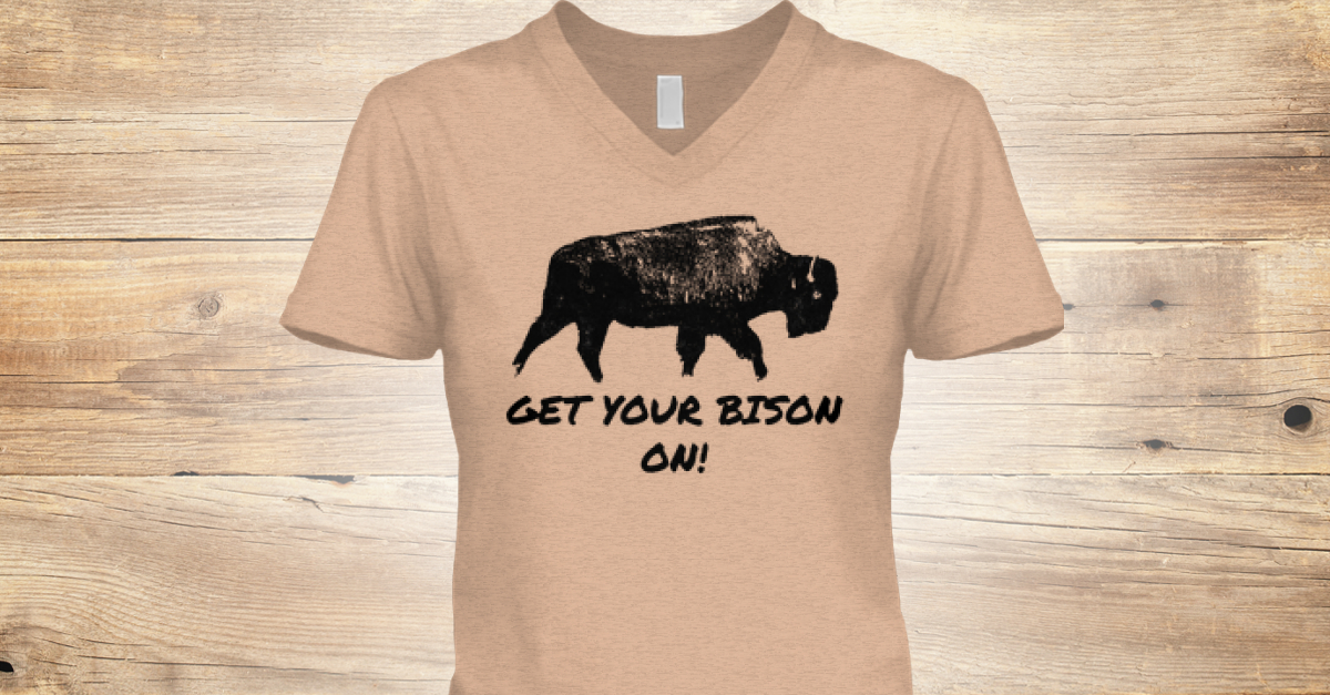 bison tshirts