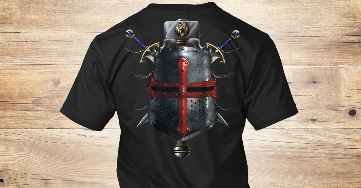 Knight Templar Warrior Of Christ Products from TEMPLAR TEE SHIRT