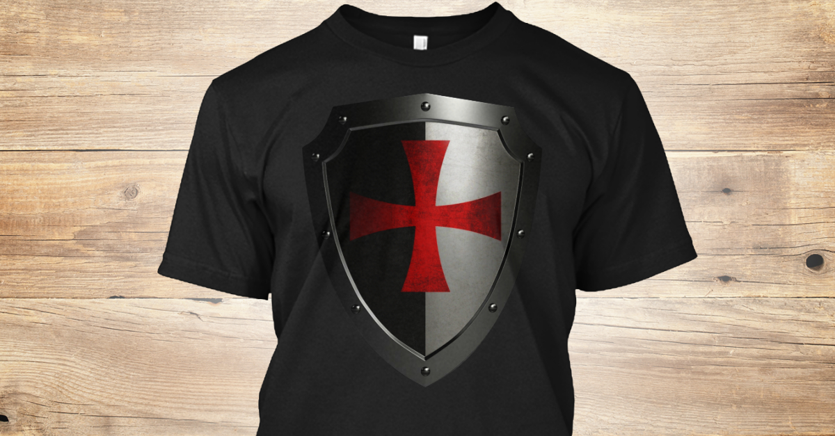 Knight Templar Warrior Of Christ Products from TEMPLAR TEE SHIRT