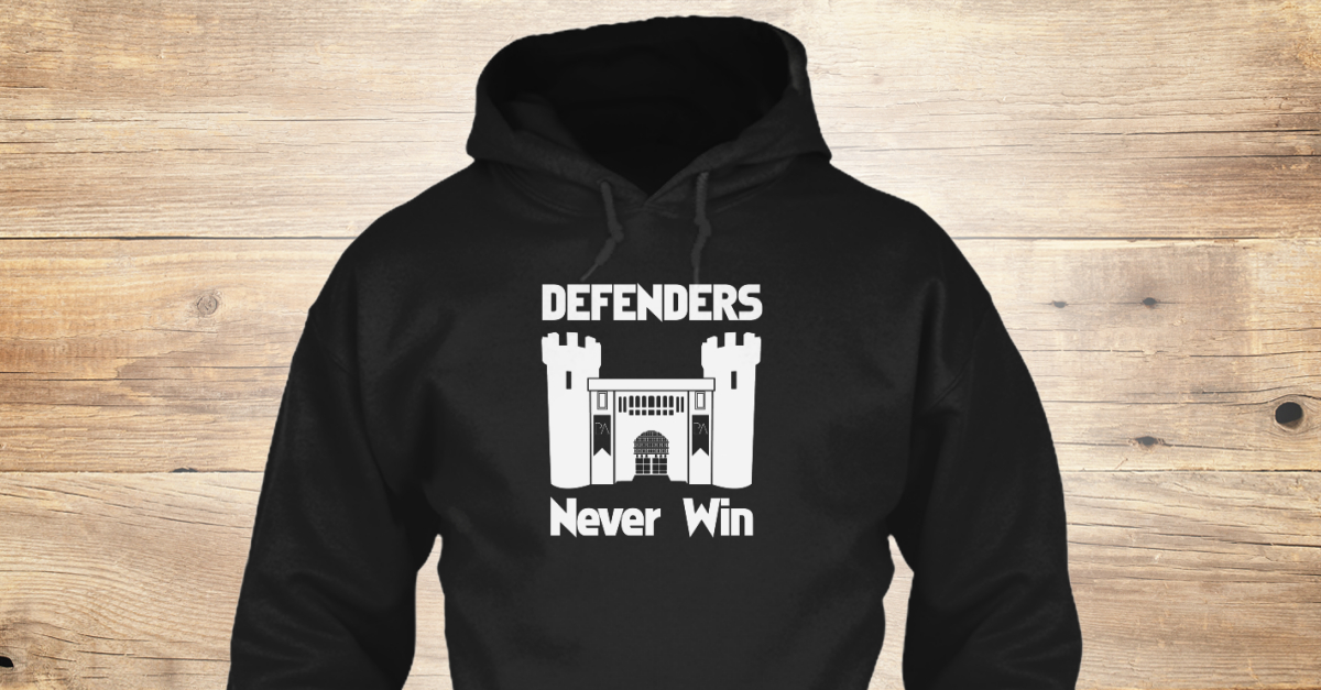 Defenders Never Win