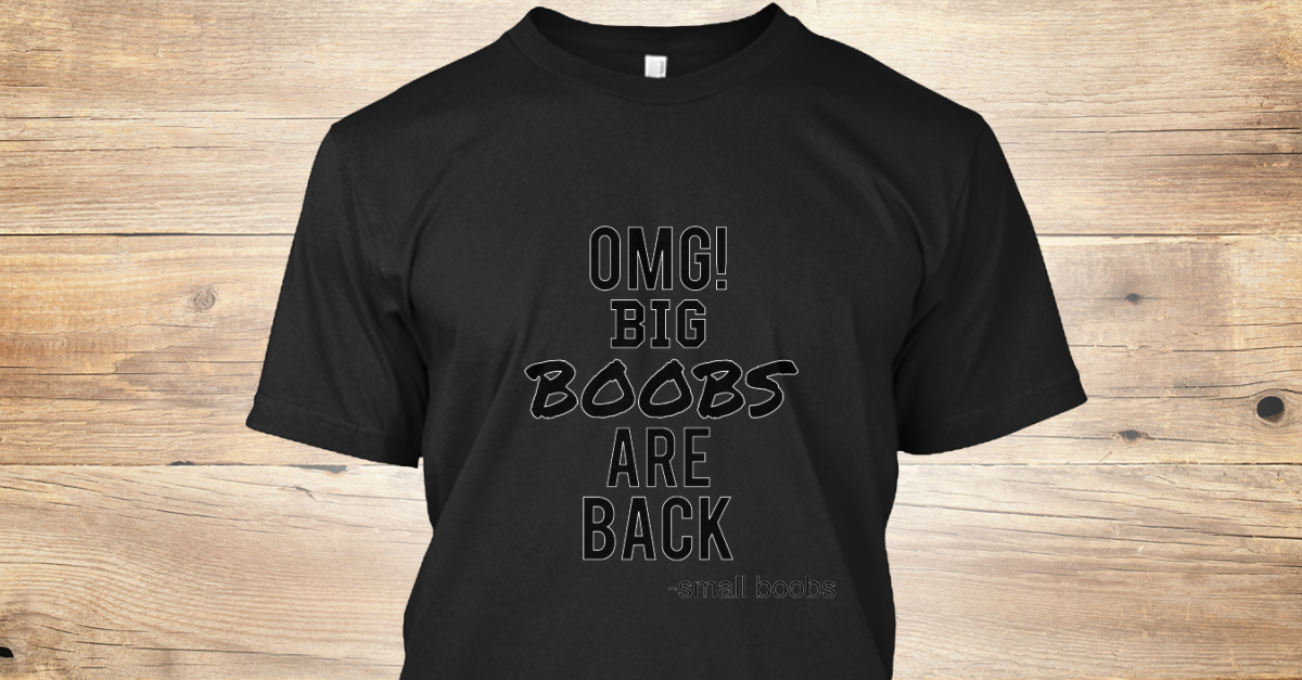 Warning Big Boobs! | Essential T-Shirt