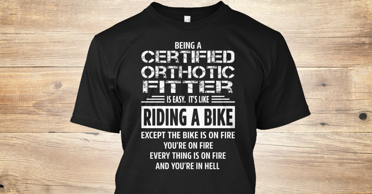 Certified Orthotic Fitter