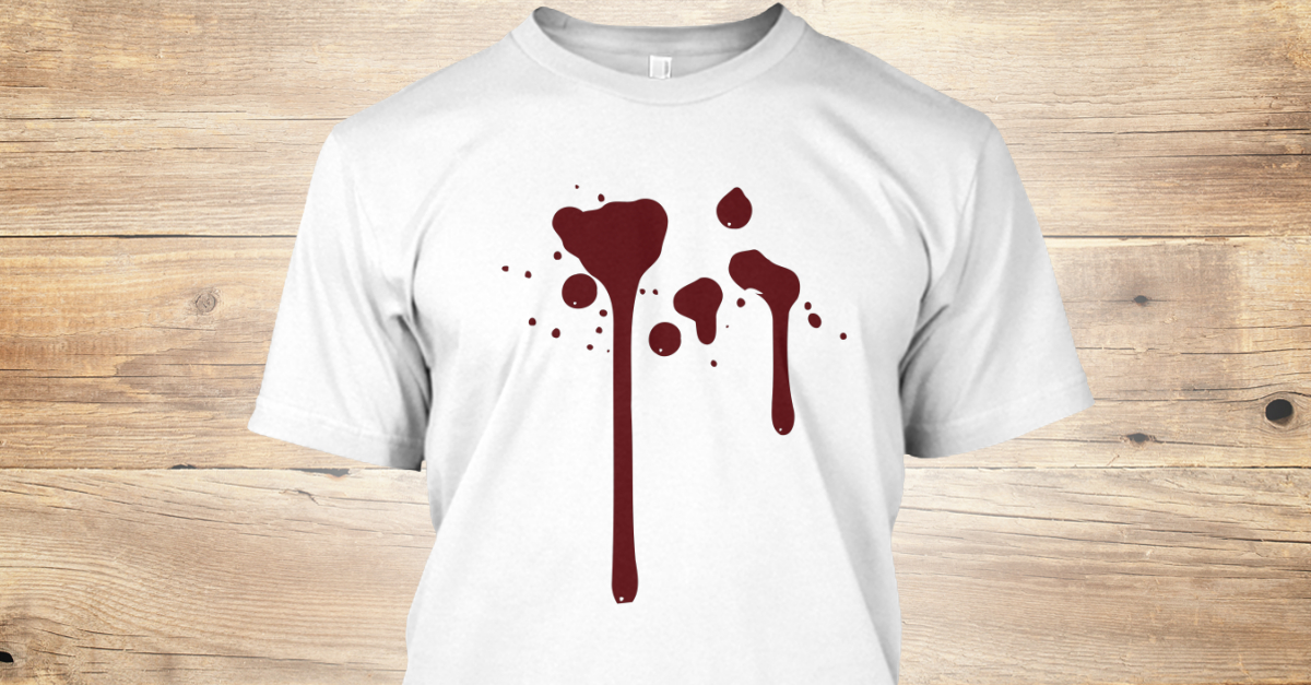 Blood Splatter 4 Pillow Case Products From Halloween Teespring