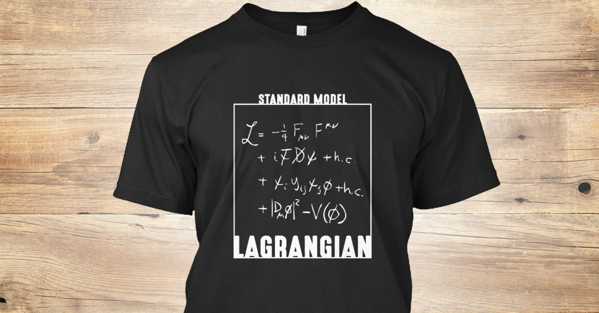 Standard Model Lagrangian - standard model lagrangian Products from ...