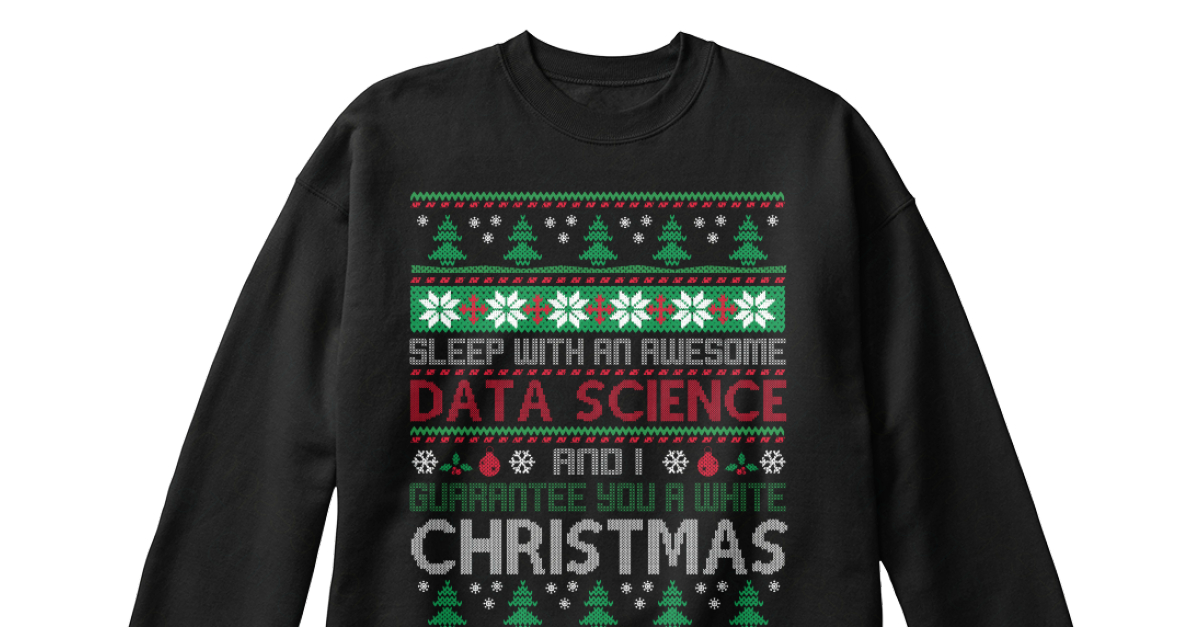 science christmas sweater