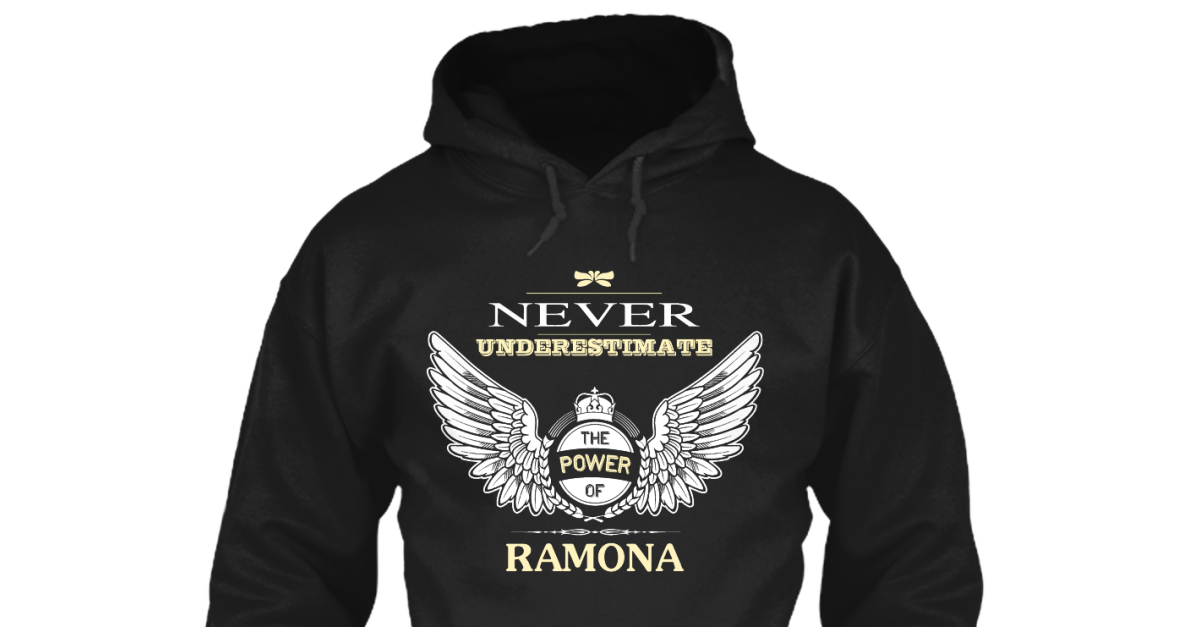Never Underestimate The Power of REMONA Hoodie Black