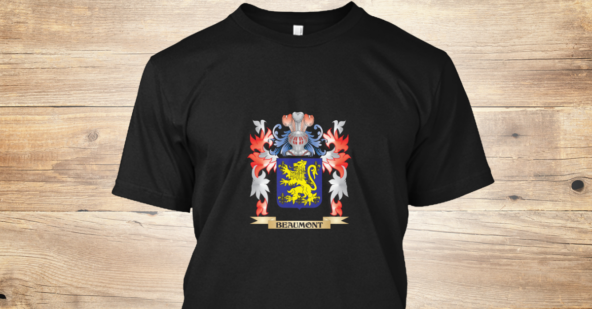 Beaumont Coat Of Arms Family Crest Products