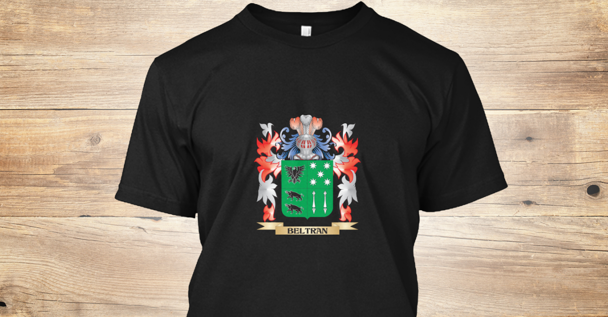 Beltran Coat Of Arms Family Crest Products