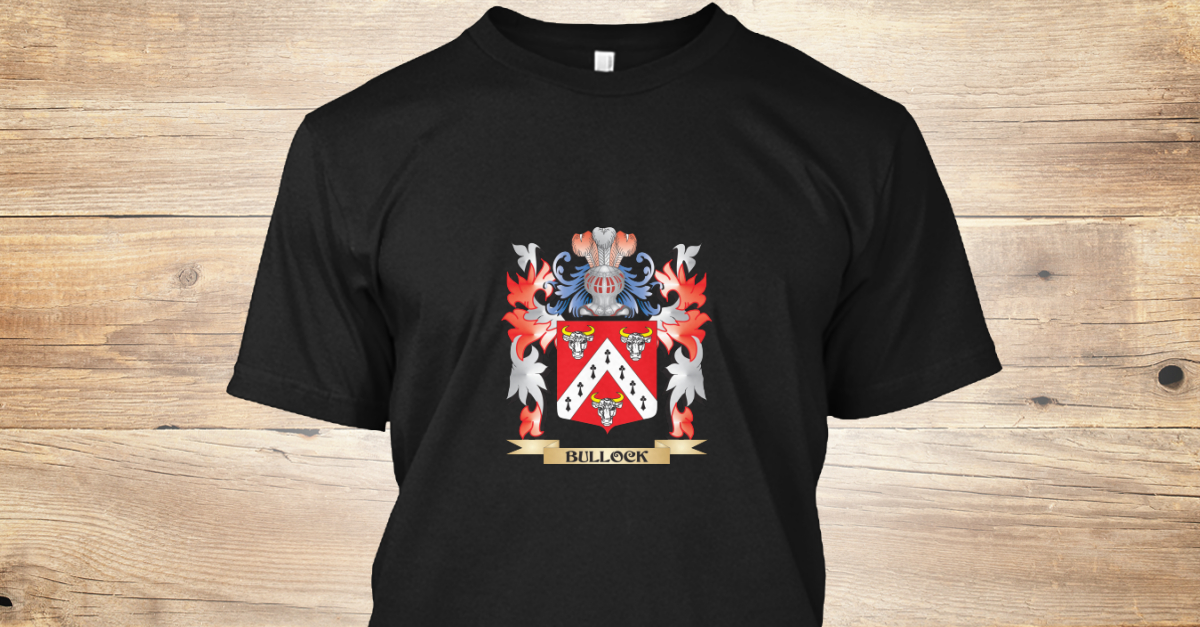 Bullock Coat Of Arms Family Crest Products