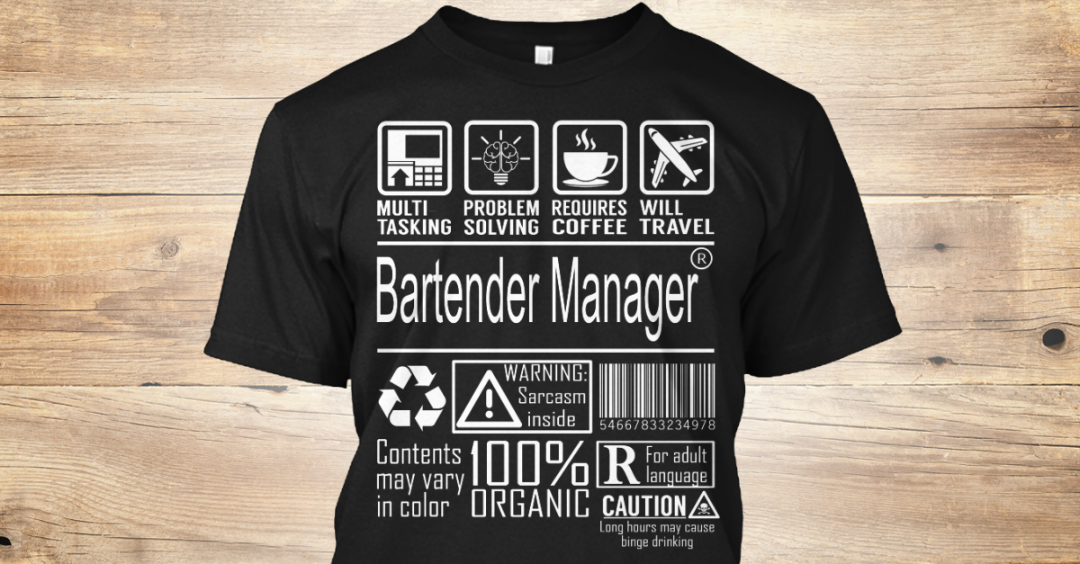 bartender manager multitasking uejfjf