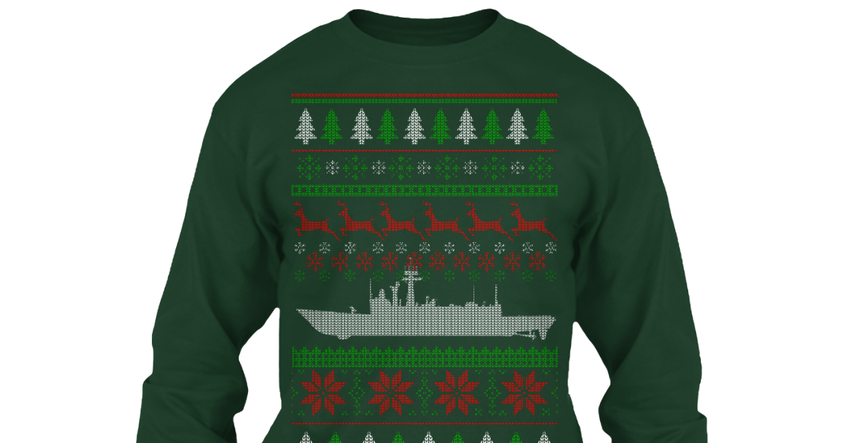 us navy ugly christmas sweater