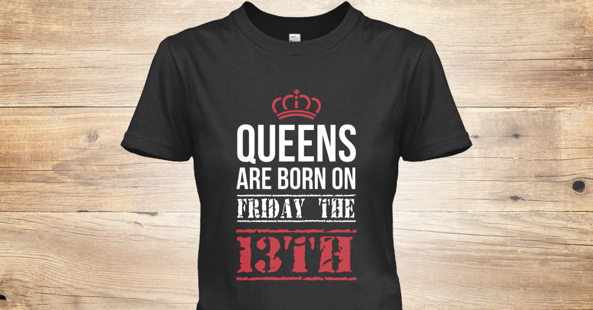 friday the 13th birthday shirt