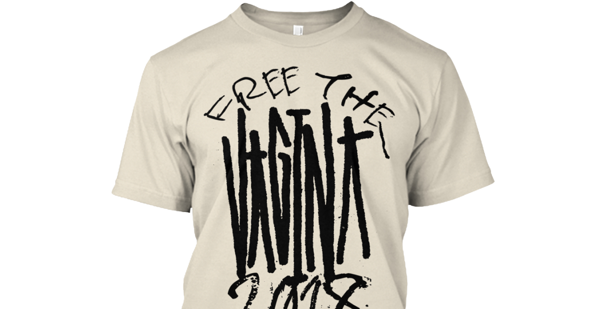 free the vagina 2018 tee