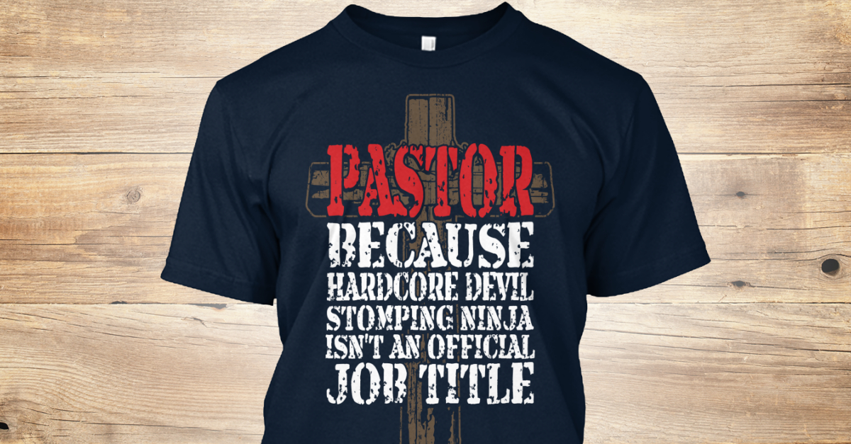 pastor ninja shirt